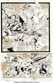 Jim Lee & Scott Williams The Uncanny X-Men #271 Story Page 4